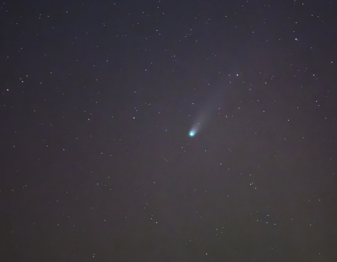 Lemmon skymtar över Lietzen, Tyskland, i lördags. Foto: Patrick Pleul/AP/TT