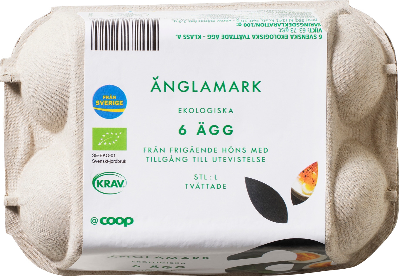 Coop återkallar ägg som kan vara salmonellasmittade. Pressbild. Foto: Coop