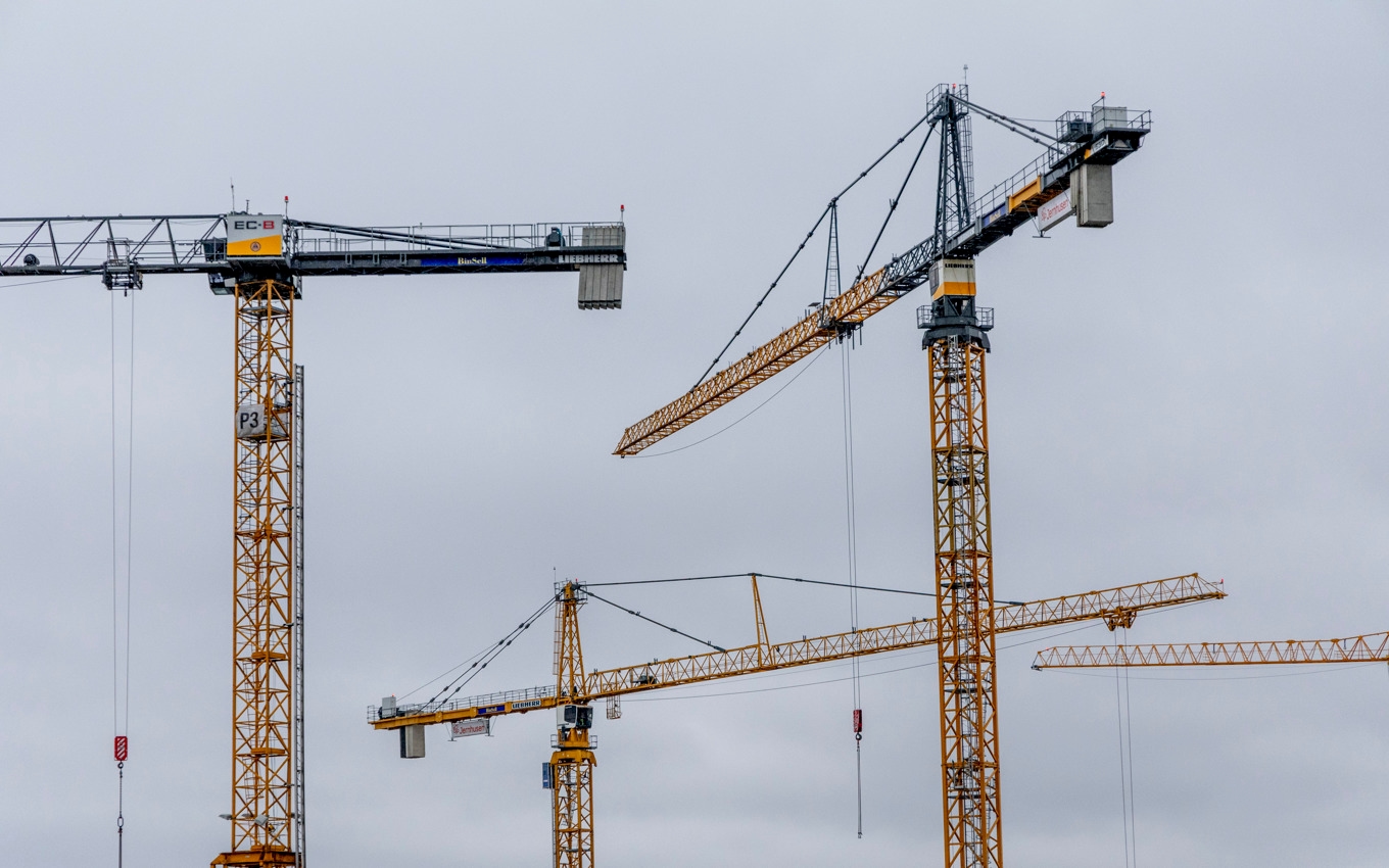 Fler byggkranar nästa år. Arkivbild. Foto: Adam Ihse/TT