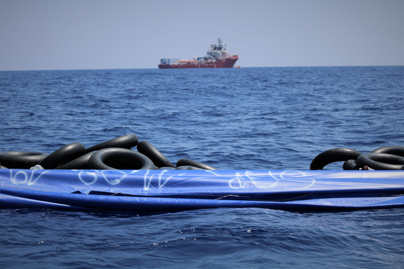 Internationella insatser sker för att hjälpa utsatta migranter på Medelhavet. Arkivbild. Foto: Hannah Wallace Bowman/AP/TT