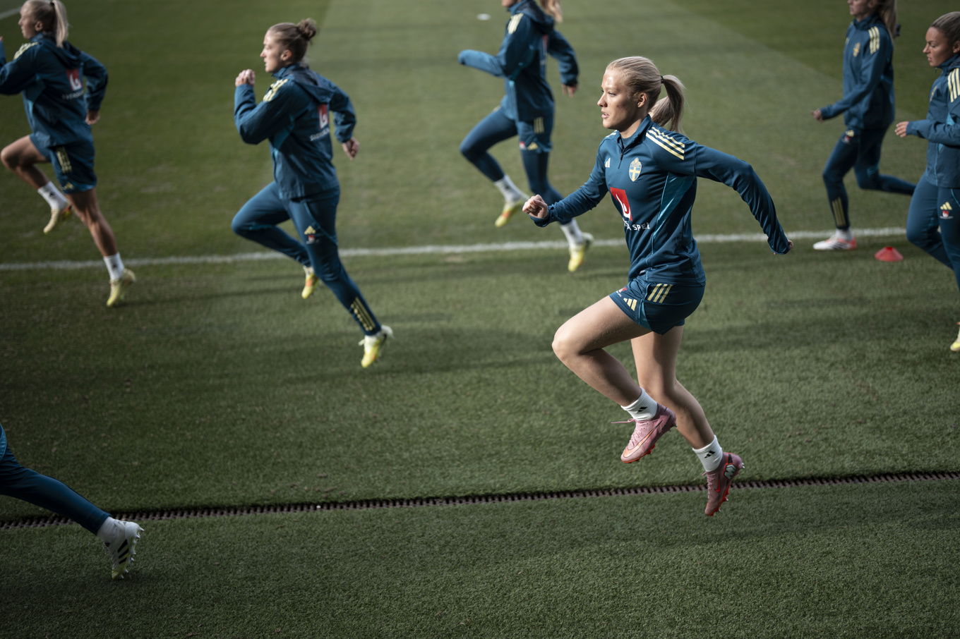 Smilla Holmberg ser ut att få starta mot Spanien i kväll. Foto: Björn Larsson Rosvall/TT