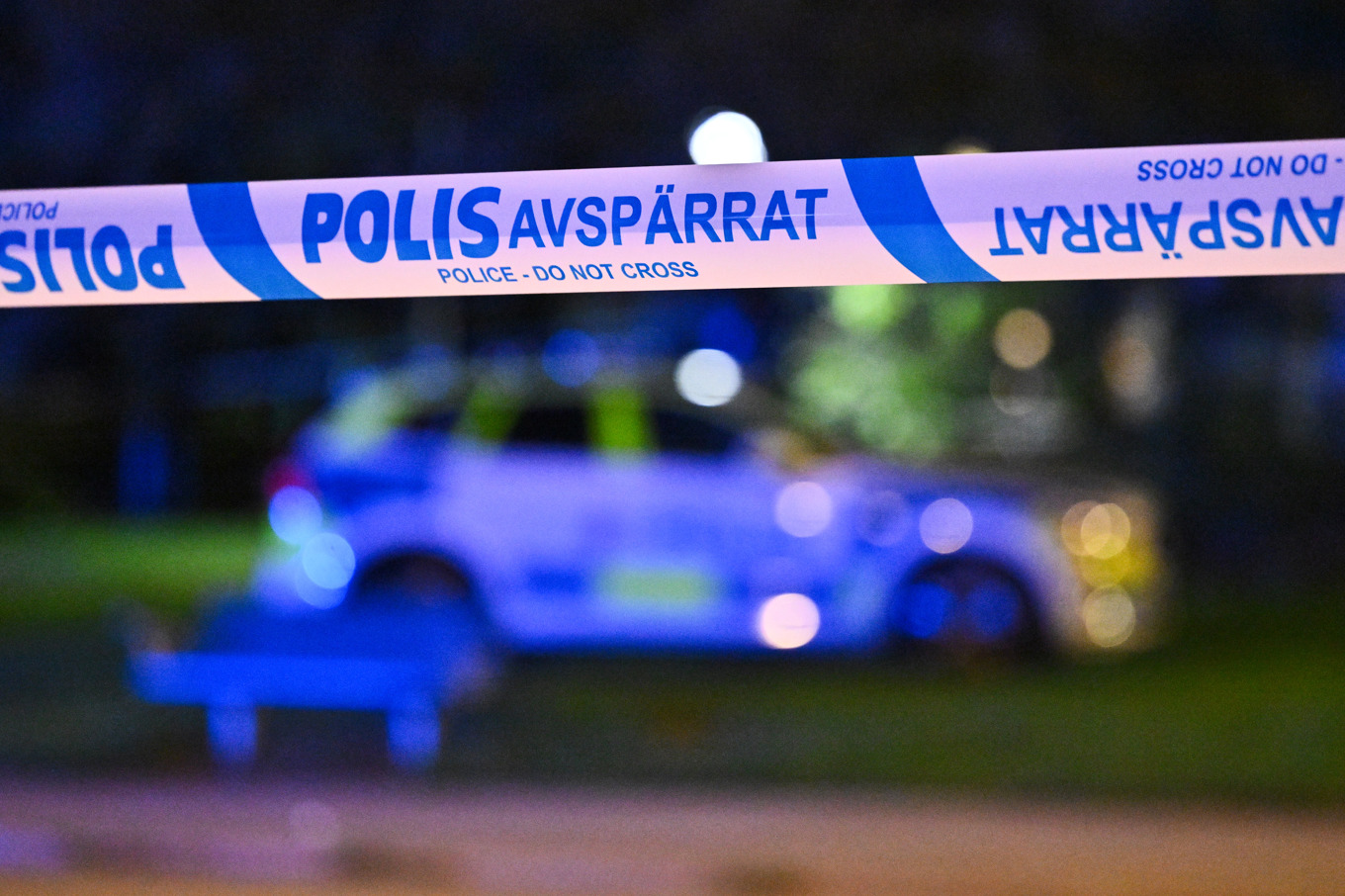 Delar av området spärrades av. Arkivbild. Foto: Claudio Bresciani/TT