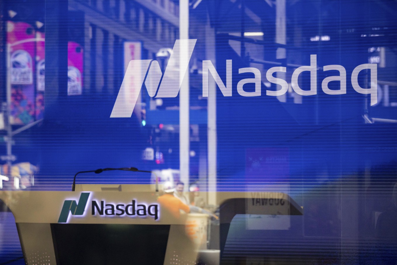 Nasdaqs kompositindex avslutade veckan på plus. Arkivbild. Foto: Yuki Iwamura/AP/TT