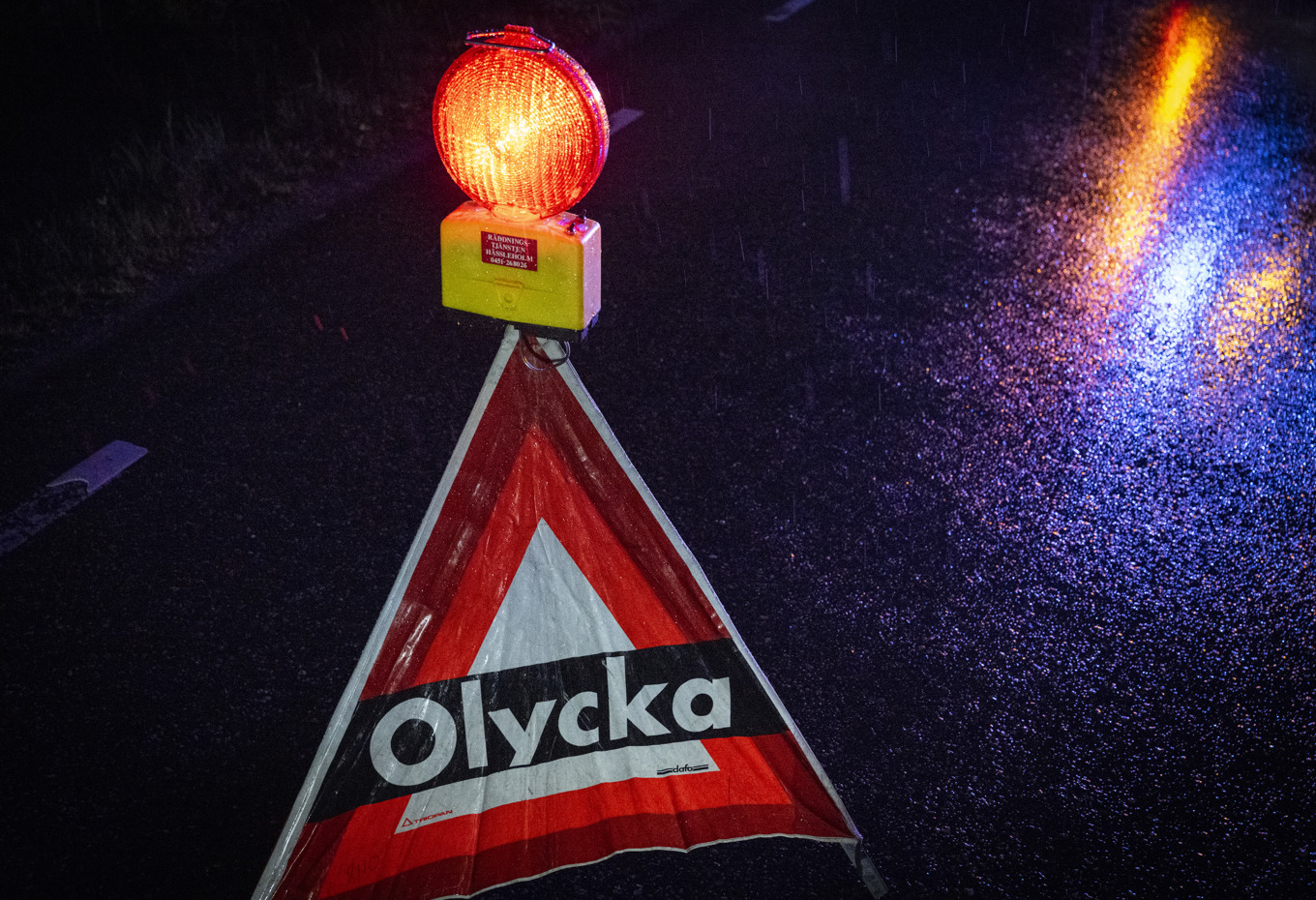 Tidigt på måndagsmorgonen blev en man påkörd i närheten av Värestorp i Östra Göinge kommun. Arkivbild. Foto: Johan Nilsson / TT
