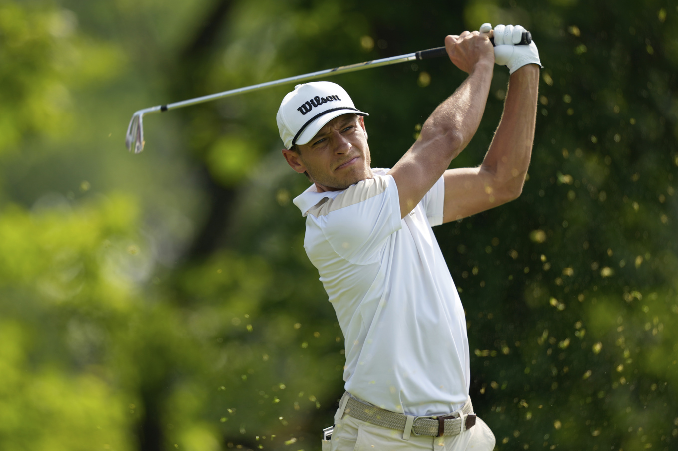 Joakim Lagergren tävlar i Abu Dhabi den här veckan. Arkivbild. Foto: Carolyn Kaster/AP/TT