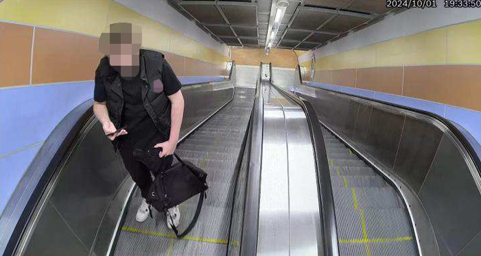 En av de åtalade svenskarna. Bild ur polisens förundersökning. Foto: Polisens förundersökning