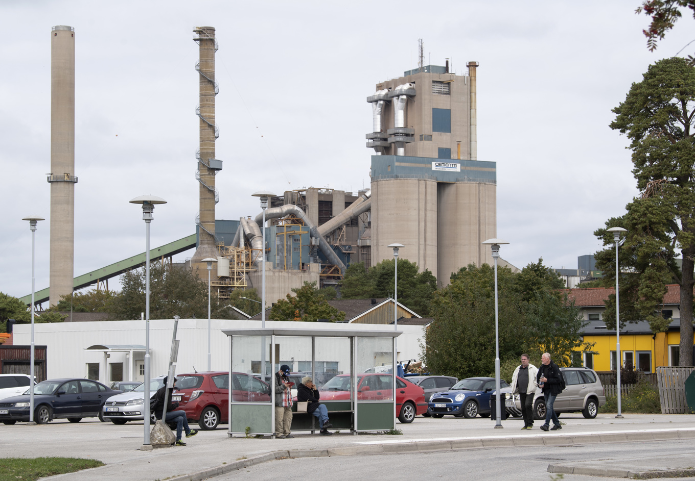 Cementfabriken i Slite på Gotland. Arkivbild. Foto: Fredrik Sandberg/TT