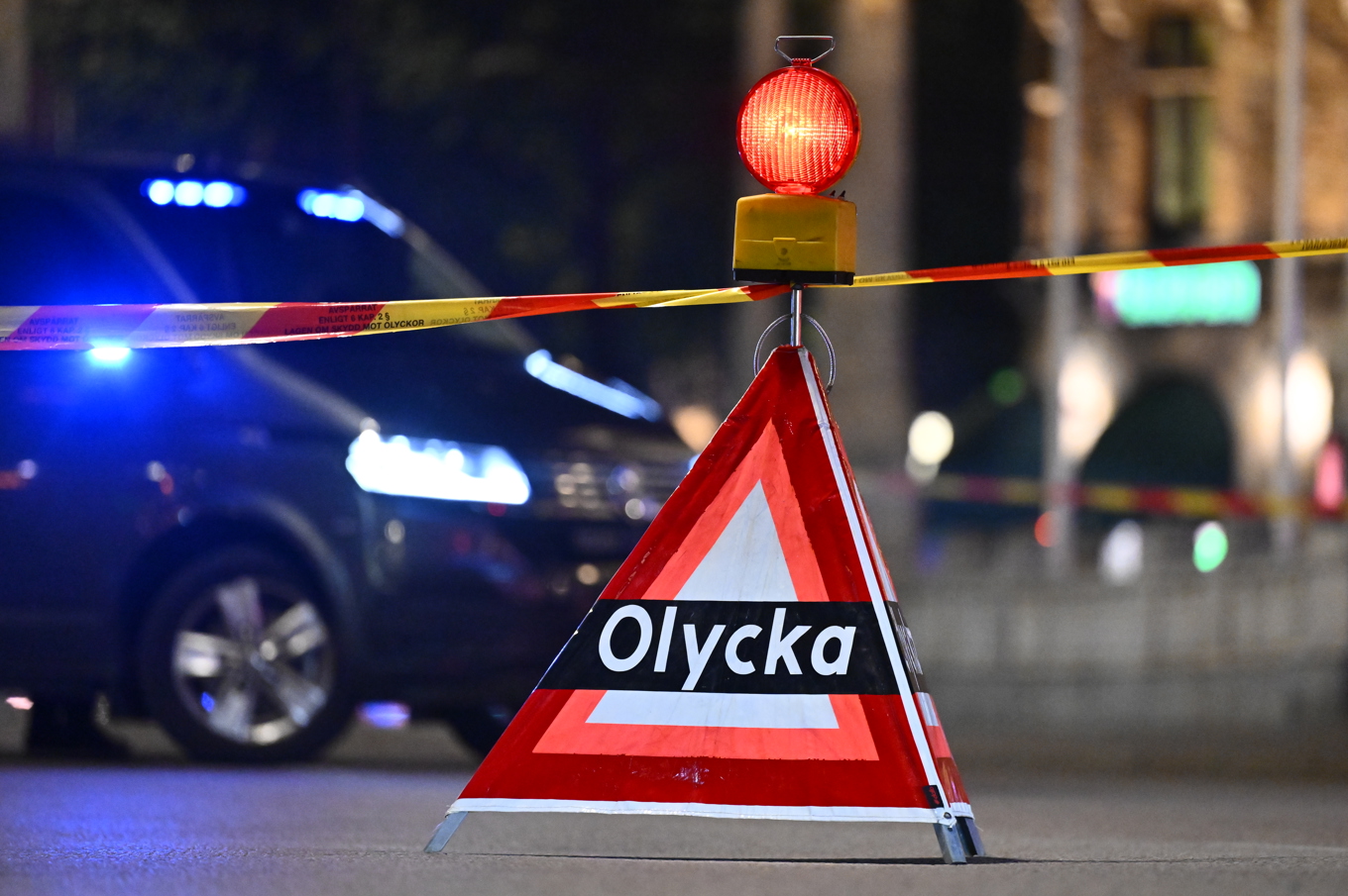 Fyra personer fördes till sjukhus efter en trafikolycka i Huddinge på lördagen. Arkivbild. Foto: Anders Wiklund/TT