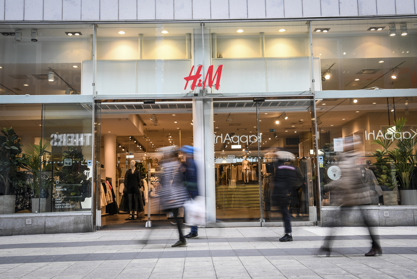 H&M är ett av bolagen som riskerar vite om de inte sköter sig. Arkivbild. Foto: Fredrik Sandberg/TT