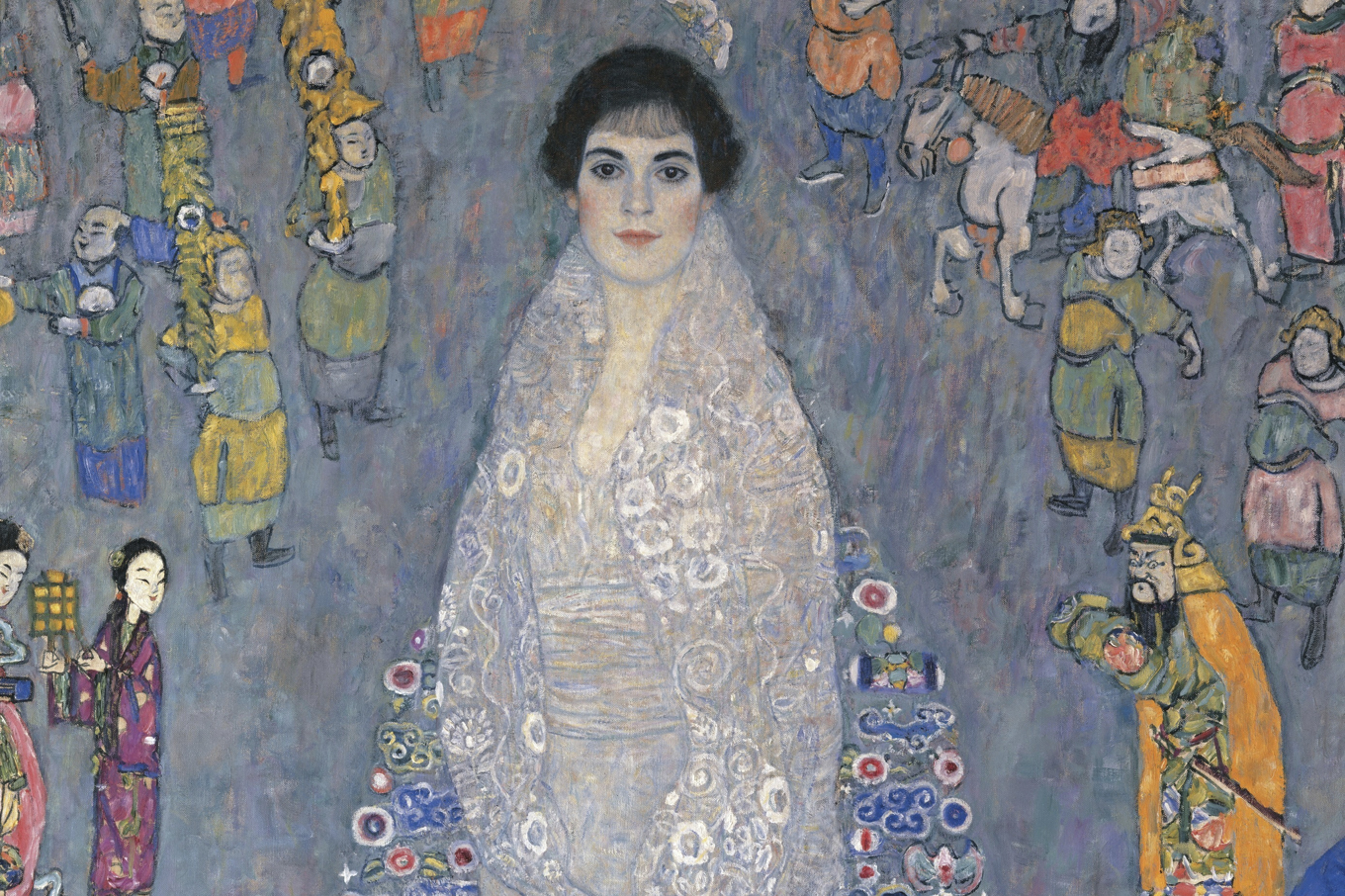 Konstnären Gustav Klimts "Porträtt av Elisabeth Lederer". Foto: Sotheby's via AP/TT