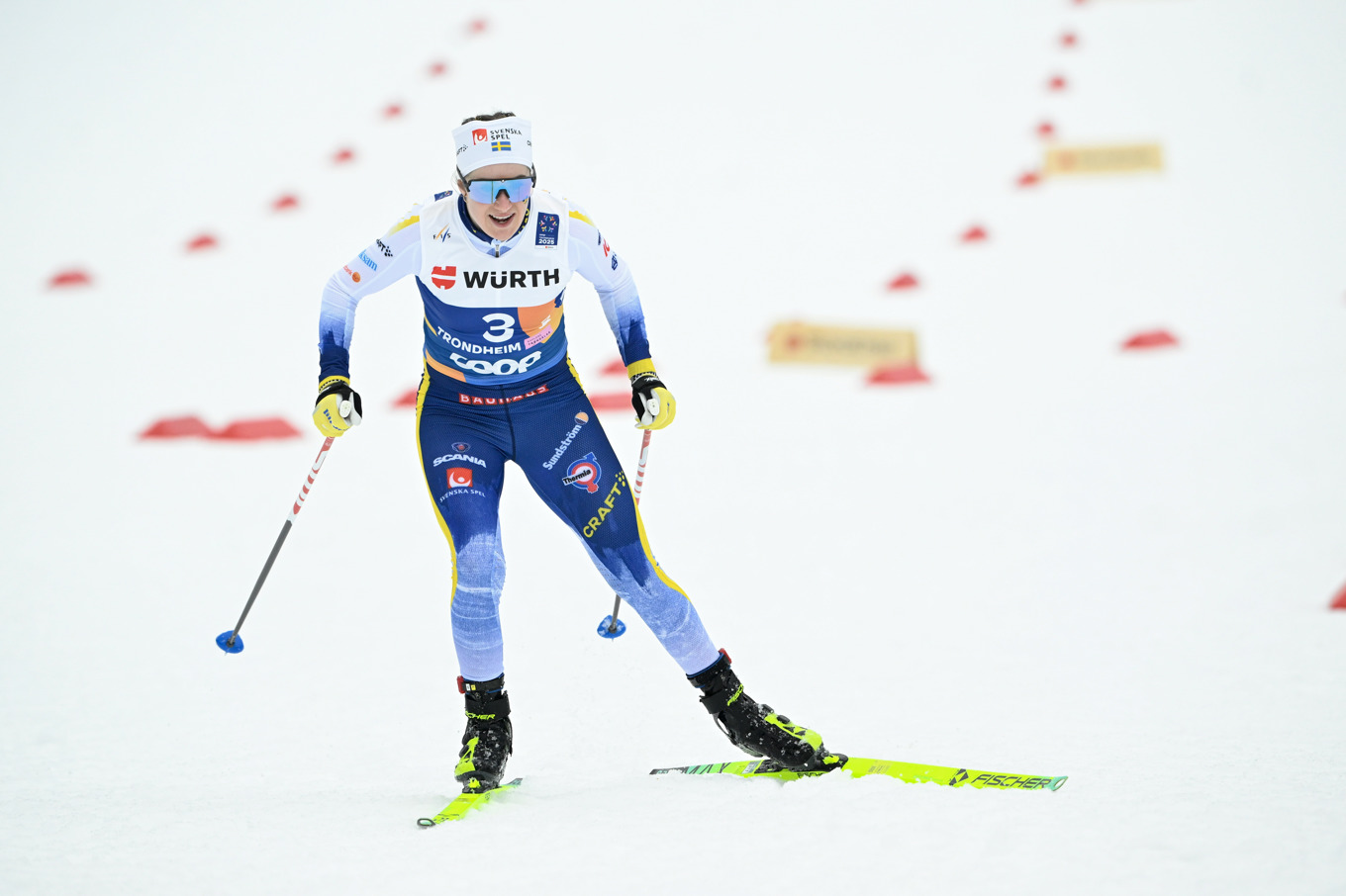 Ebba Andersson är en av stjärnorna som står på startlinjen i Gällivare. Arkivbild. Foto: Fredrik Sandberg/TT