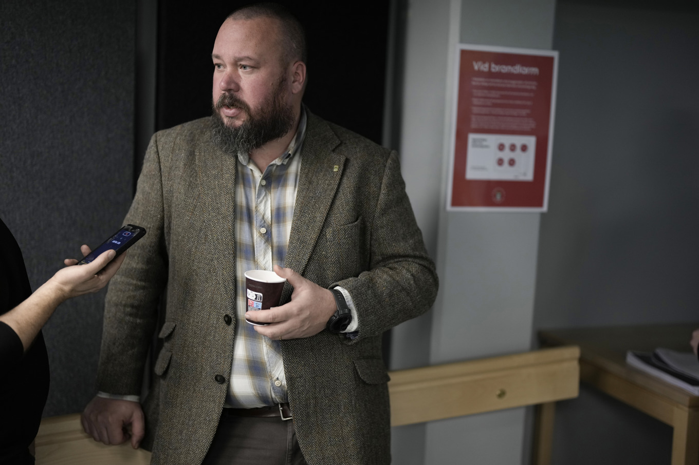 Martin Pettersson (SD), kommunstyrelsens ordförande i Uddevalla kommun. Foto: Björn Larsson Rosvall/TT