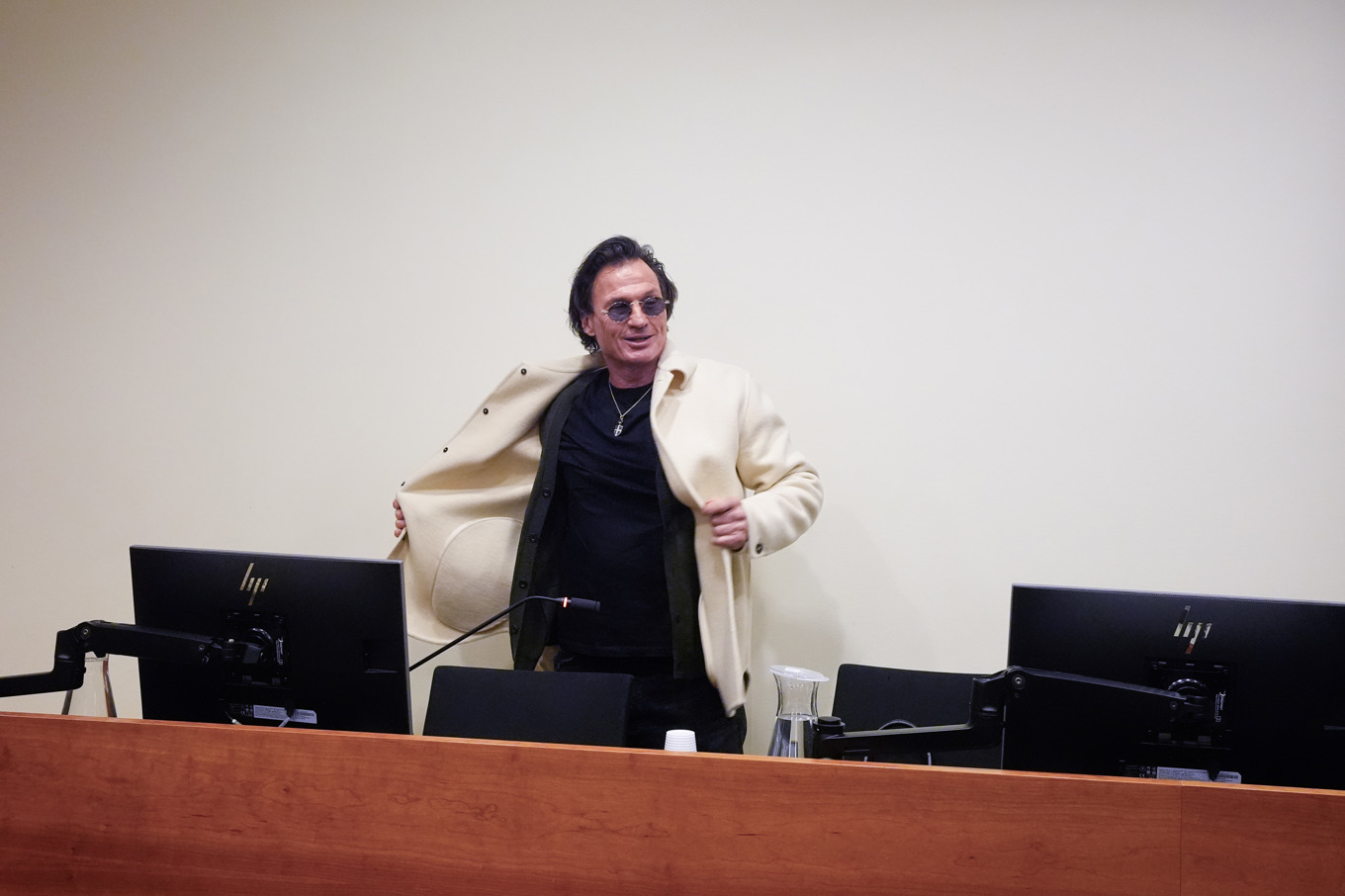 Den norske affärsmannen Petter Stordalen i samband med rättegången tidigare i år. Foto: Terje Pedersen/NTB