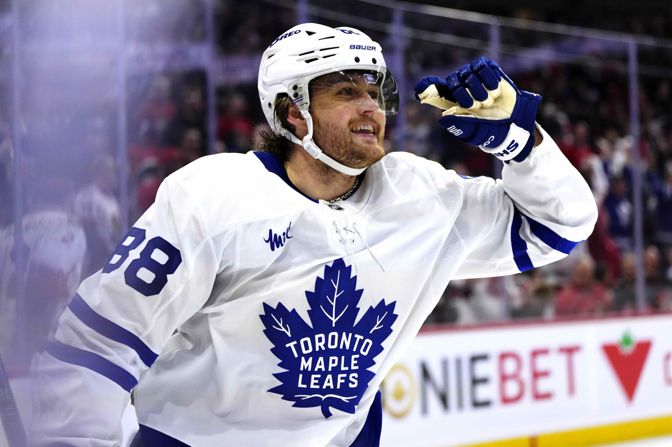 Torontos William Nylander. Arkivbild. Foto: Justin Tang/AP/TT