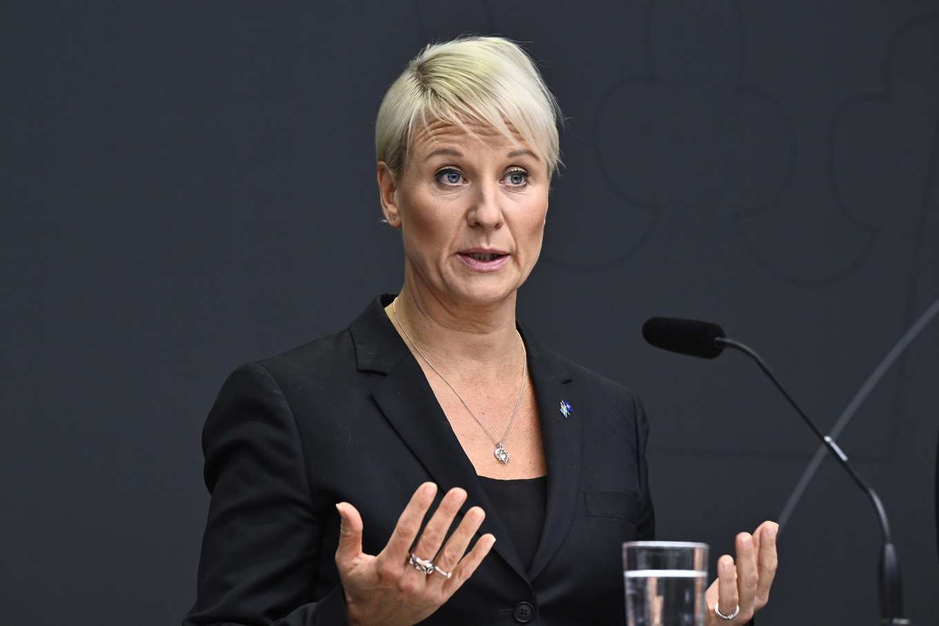 Äldre- och socialförsäkringsminister Anna Tenje (M). Arkivbild. Foto: Christine Olsson/TT