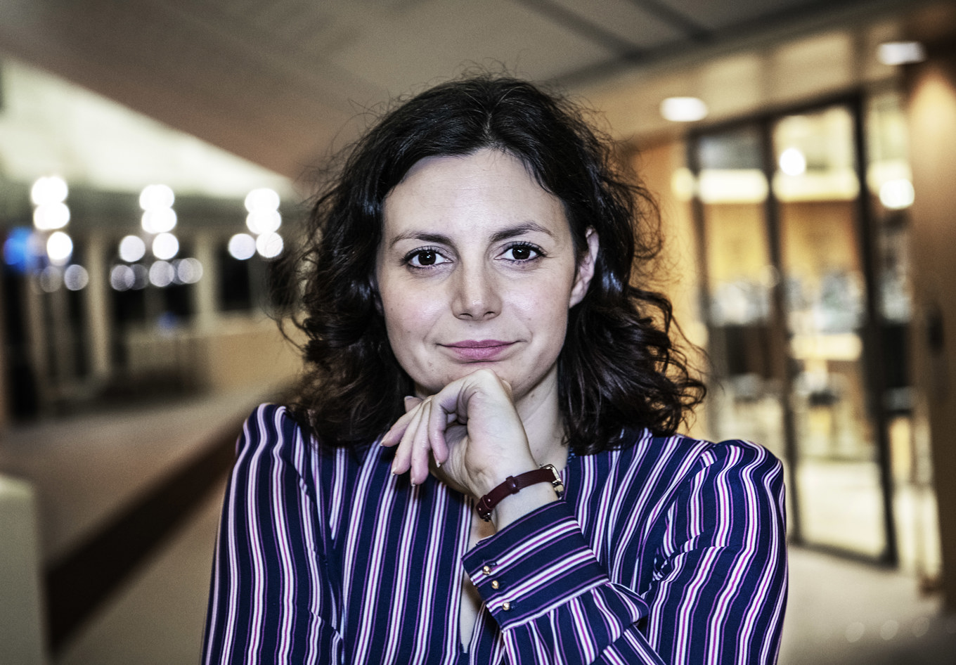 Paula Bieler Eriksson gör comeback, men inom Kristdemokraterna. Bild tagen 2019 under hennes tid i riksdagen. Foto: Tomas Oneborg/SvD/TT