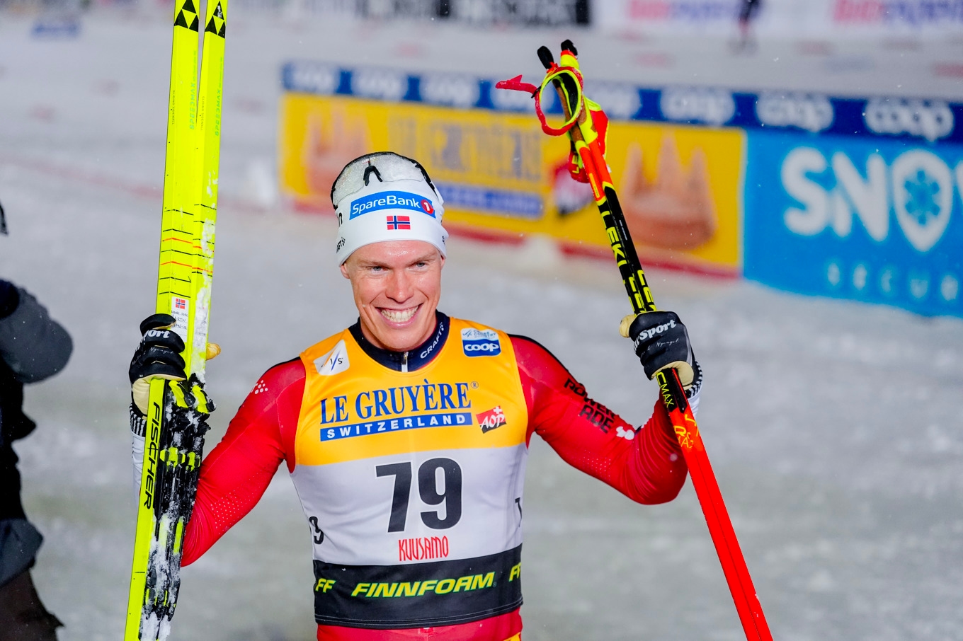 Martin Løwstrøm Nyenget. Foto: Terje Pedersen/NTB/TT