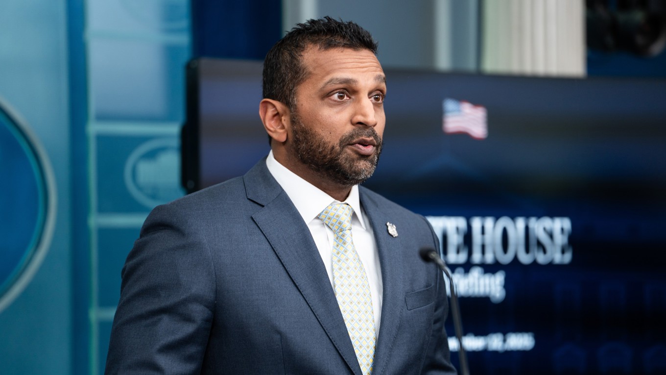 FBI-chefen Kash Patel. Foto: Madalina Kilroy