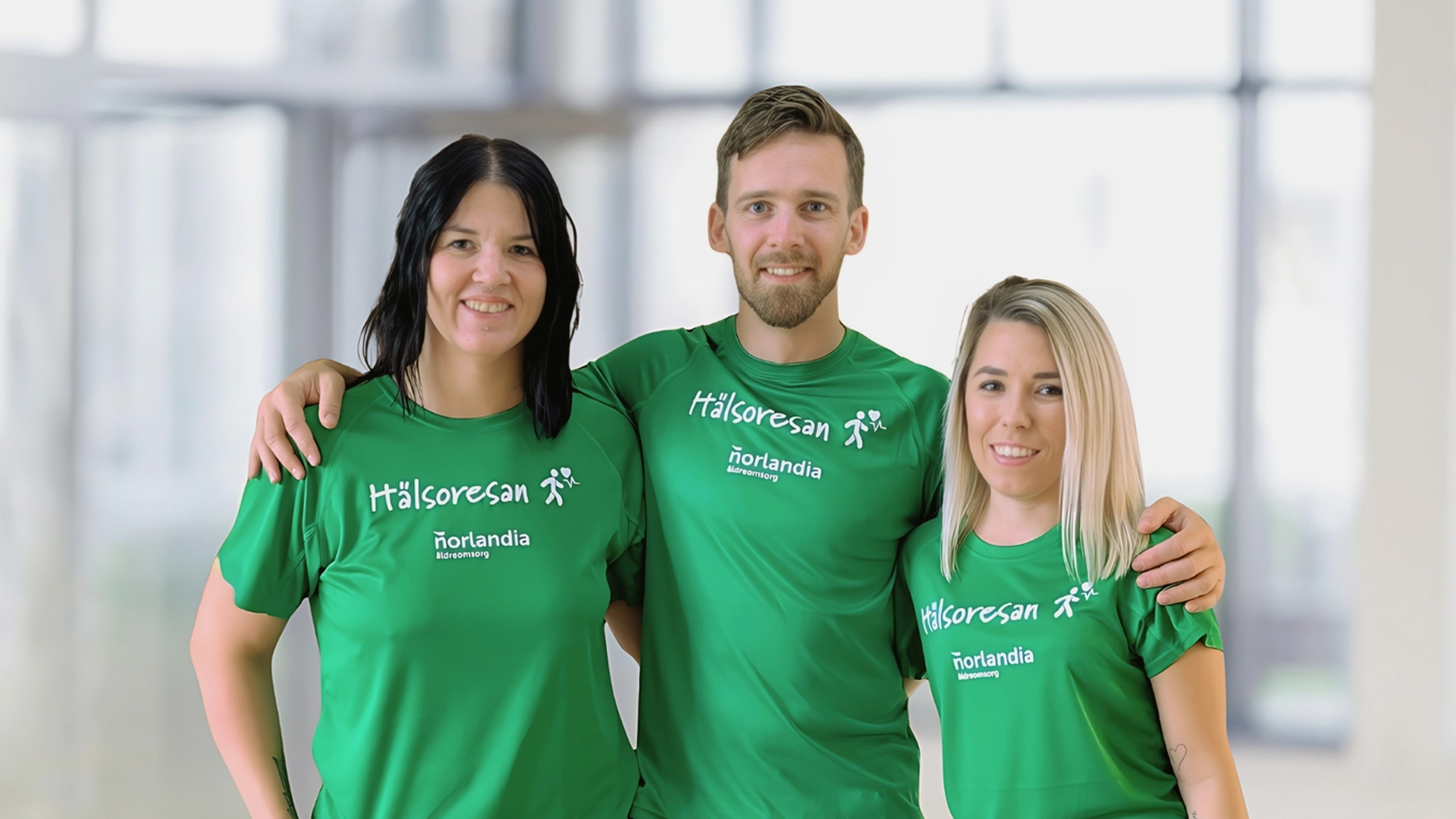 Alla cirka 2 400 medarbetare erbjuds vara med på Hälsoresan, Norlandia Äldreomsorgs frivilliga projekt för nya goda vanor. Foto: Norlandia