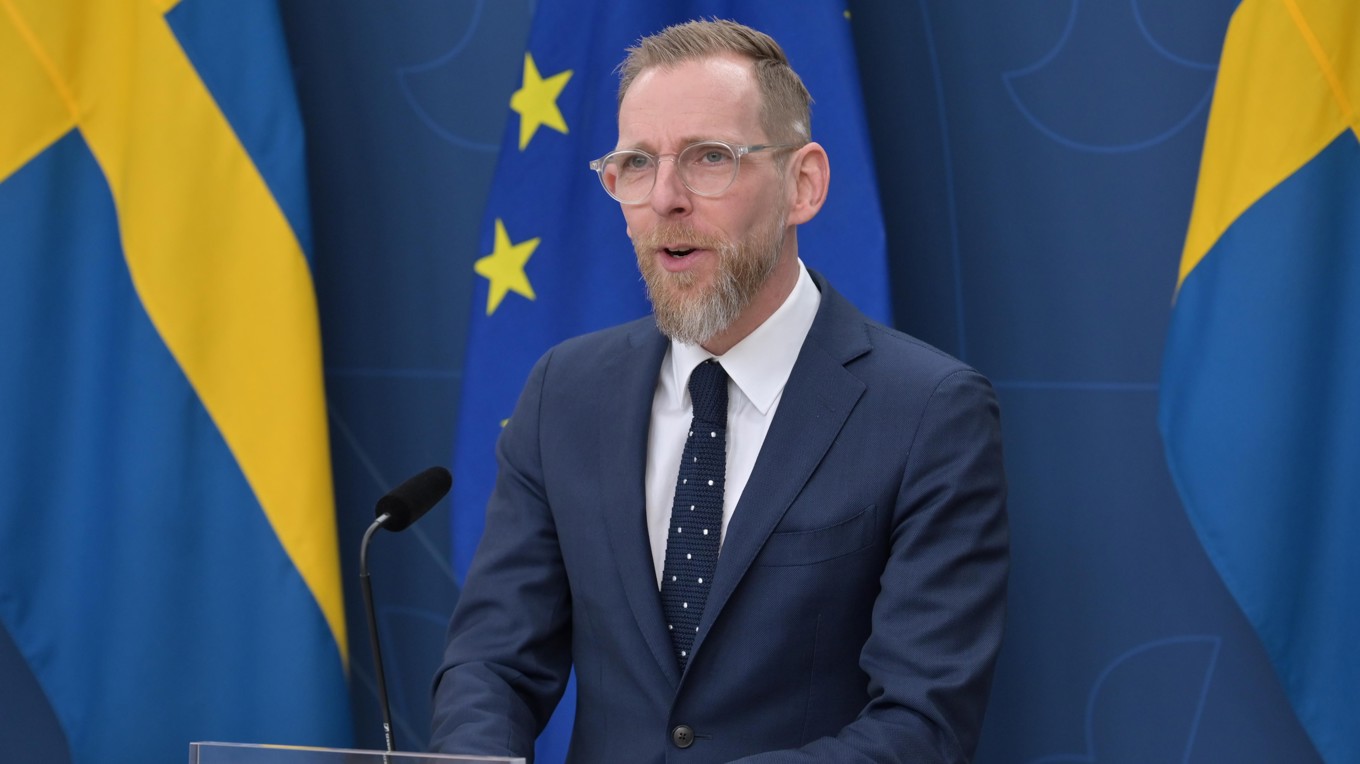 Socialminister Jakob Forssmed (KD). Foto: Roger Sahlström