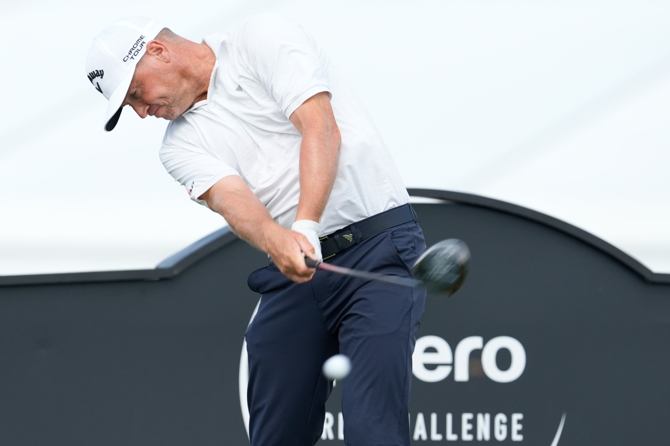 Alex Norén under första rundan på Bahamas. Foto: Fernando Llano/AP/TT