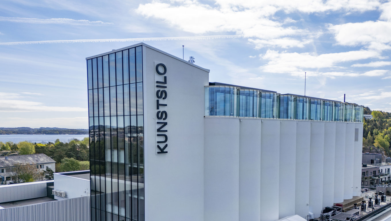 Kunstsilo i norska Kristiansand invigdes 2024. Foto: Tor Erik Schrøder/NTB/TT