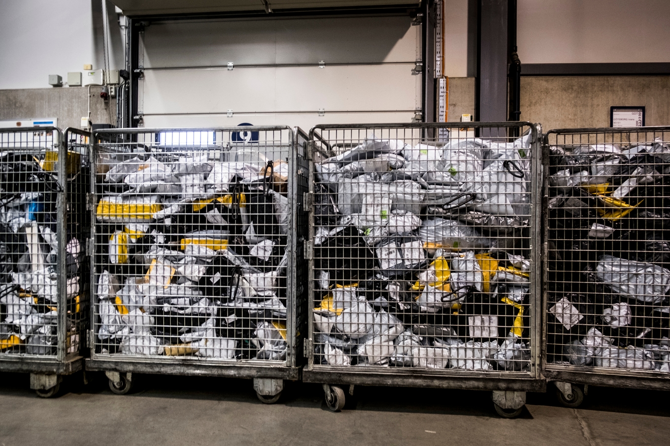 Från och med 1 juli 2026 införs en tullavgift på små paket från exempelvis Temu och Shein har EU beslutat. Arkivbild. Foto: Magnus Hjalmarson Neideman/SvD/TT