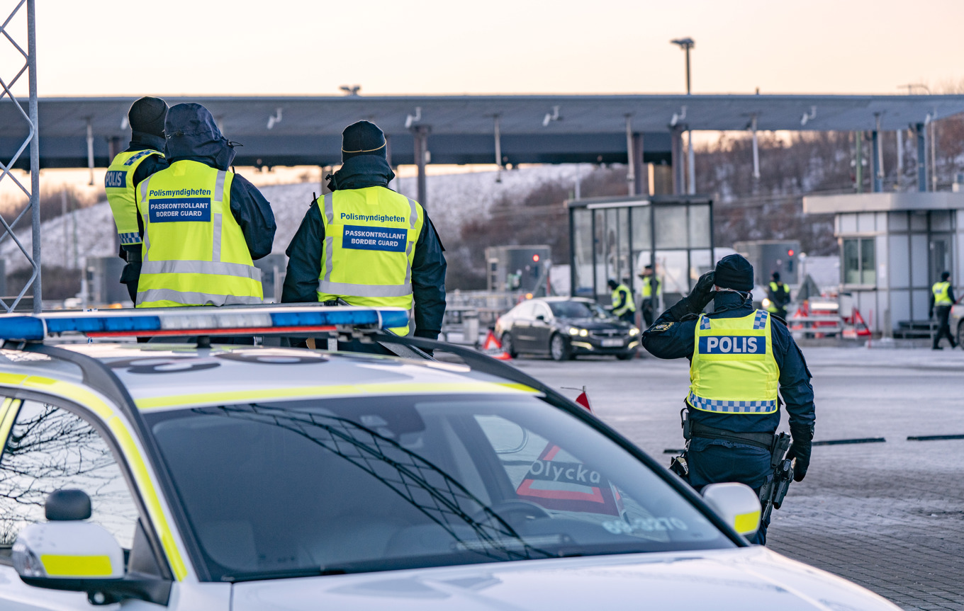 Arbetet med inre utlänningskontroller kommer främst att skötas av gränspolisen. Arkvibild. Foto: Johan Nilsson/TT