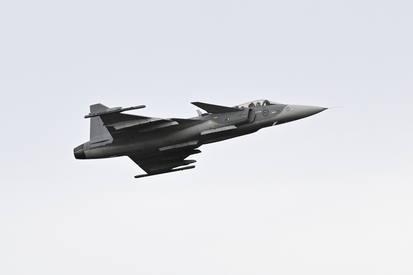 Jas 39 Gripen. Arkivbild. Foto: Fredrik Sandberg/TT