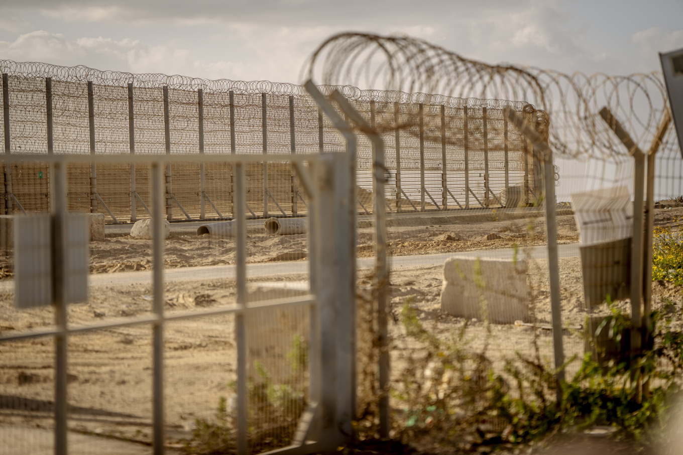 Gränsövergång mellan Gazaremsan och Israel. Arkivbild. Foto: Mads Claus Rasmussen/AP/TT