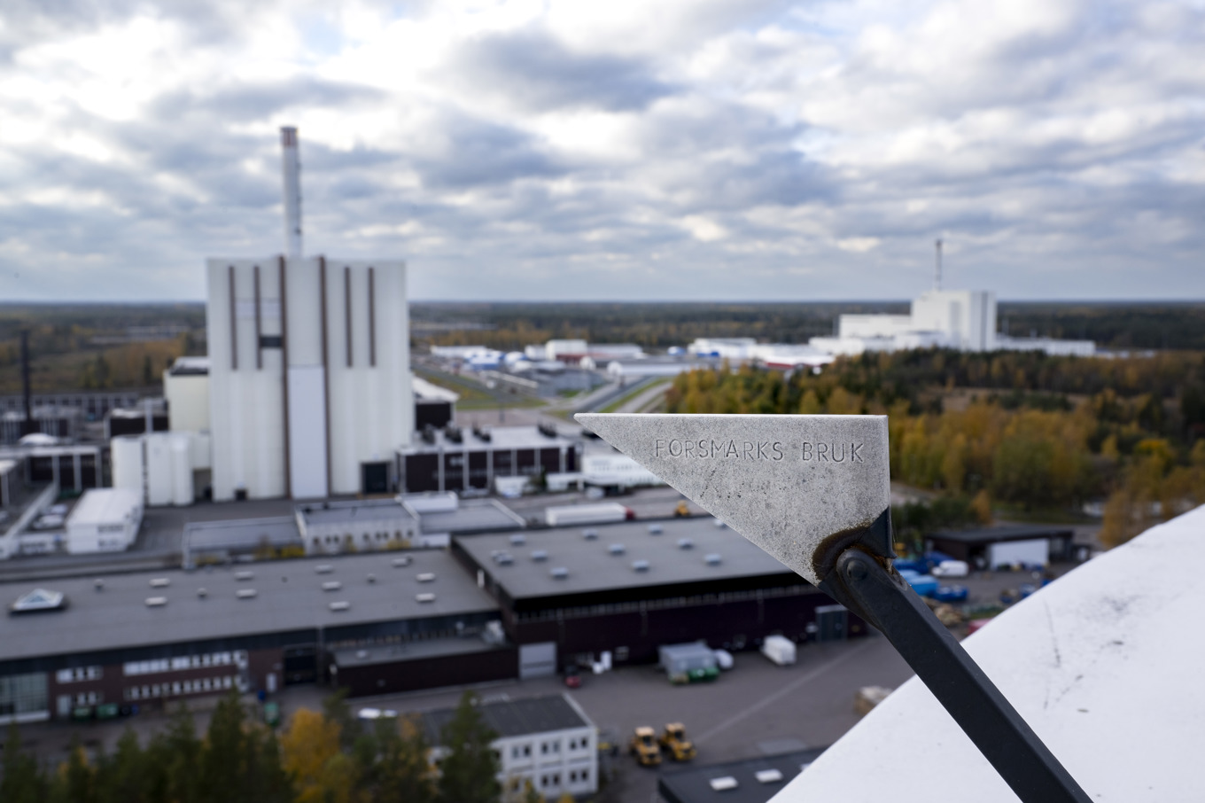 Kärnkraftverket Forsmark 1 och 2 vid Forsmarks kärnkraftverks anläggning i Forsmark, Uppland. Foto: Pontus Lundahl/TT