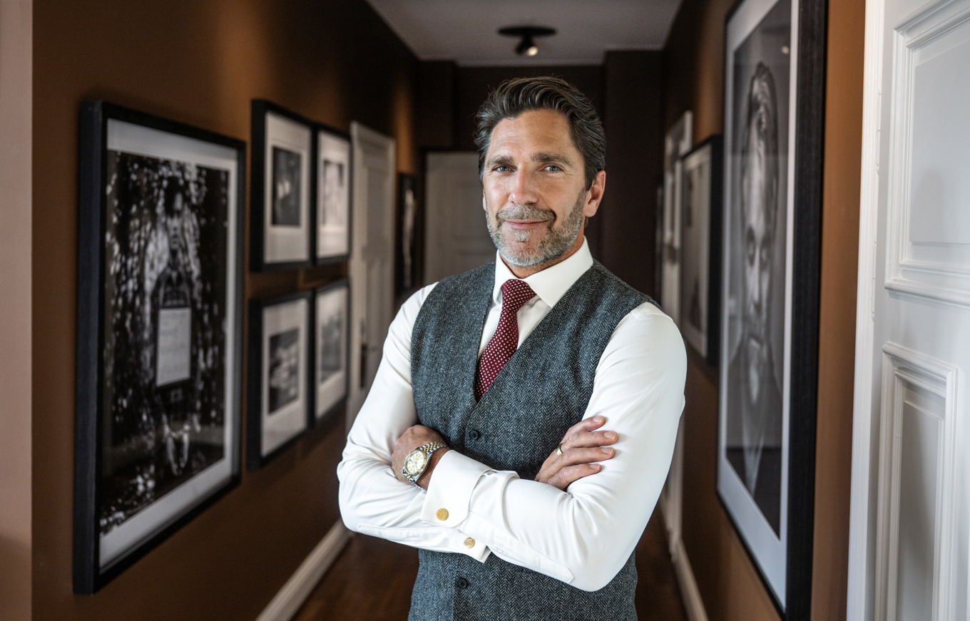 Henrik Lundqvist OS-laddar med julfirande hemma i Sverige. Arkivbild. Foto: Claudio Bresciani/TT