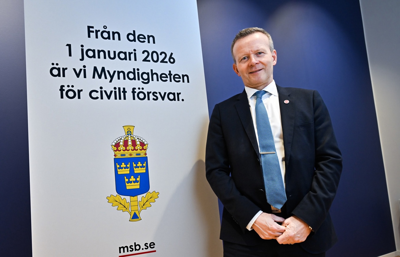 Mikael Frisell är generaldirektör för det som från den 1 januari heter Myndigheten för civilt försvar. Foto: Jonas Ekströmer/TT