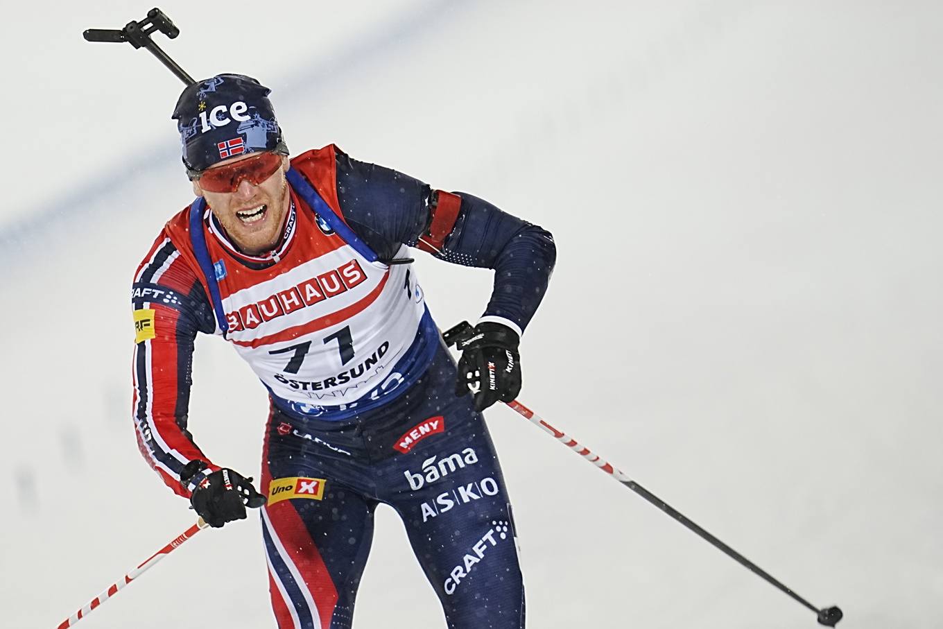 Den norske skidskytten Sivert Guttorm Bakken hittades död på sitt hotellrum i Italien i tisdags. Foto: Björn Larsson Rosvall/TT