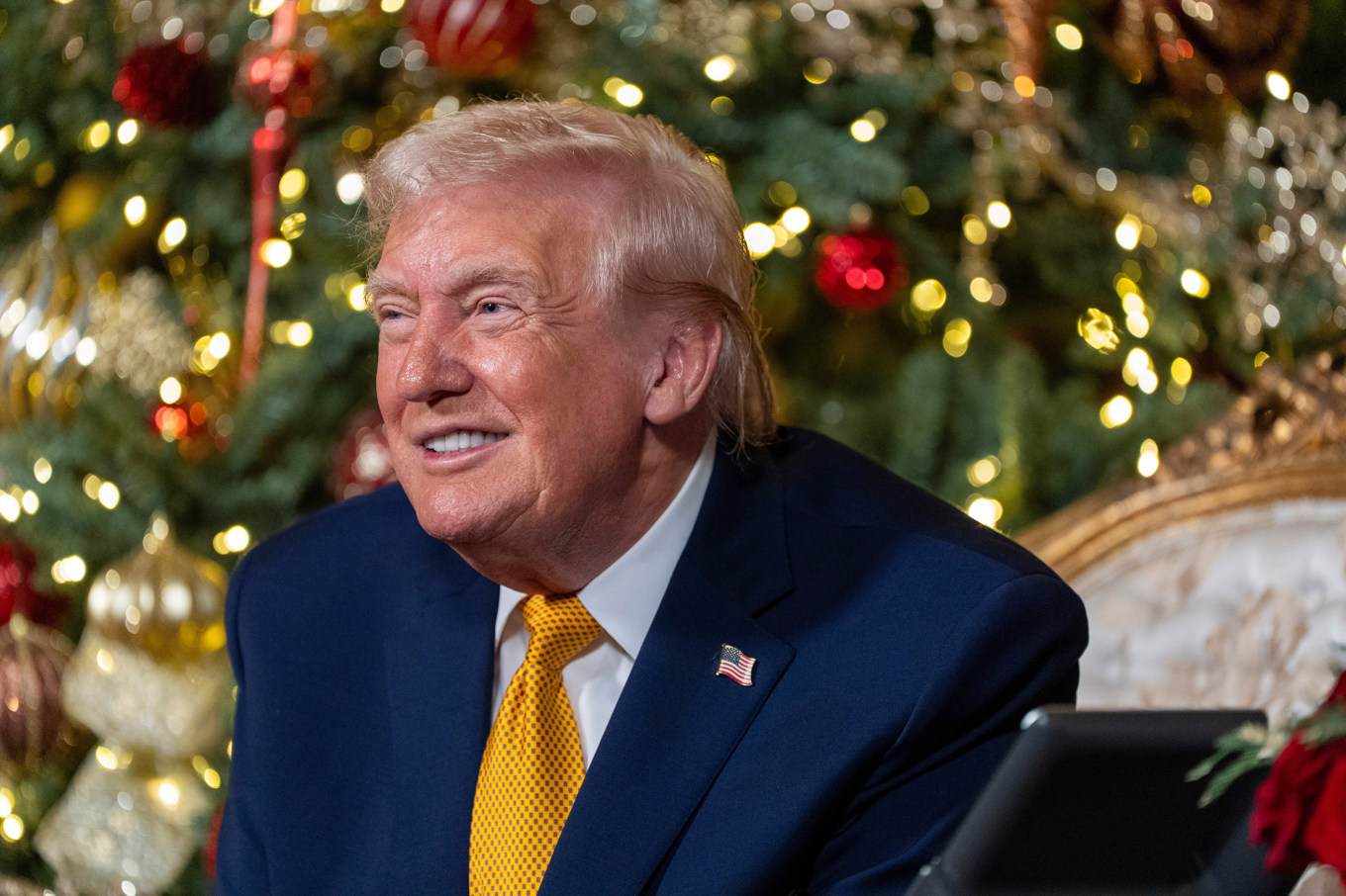 USA:s president Donald Trump ska träffa Ukrainas dito på söndag. Foto: Alex Brandon/AP/TT