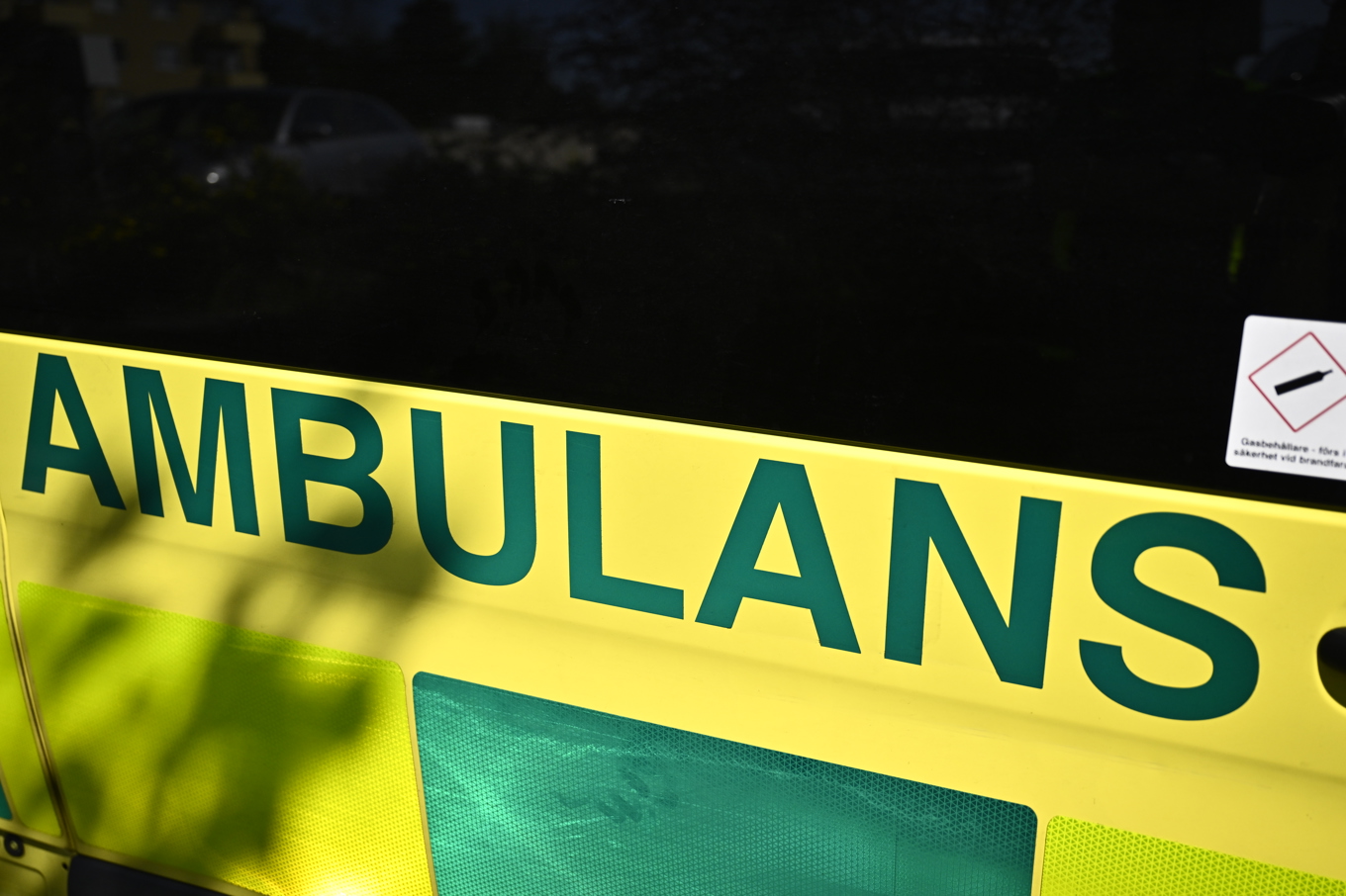 Ambulans och polis kallades till olycksplatsen, men mannens kropp kunde inte bärgas på söndagen. Arkivbild. Foto: Christine Olsson/TT