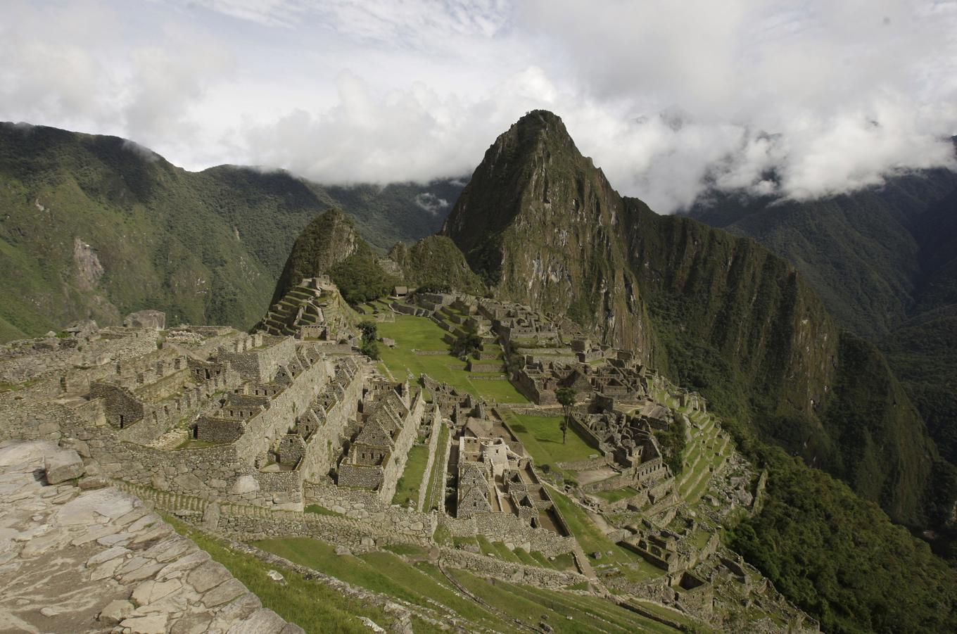 Machu Picchu i Peru. Arkivbild. Foto: Martin Mejia/AP/TT