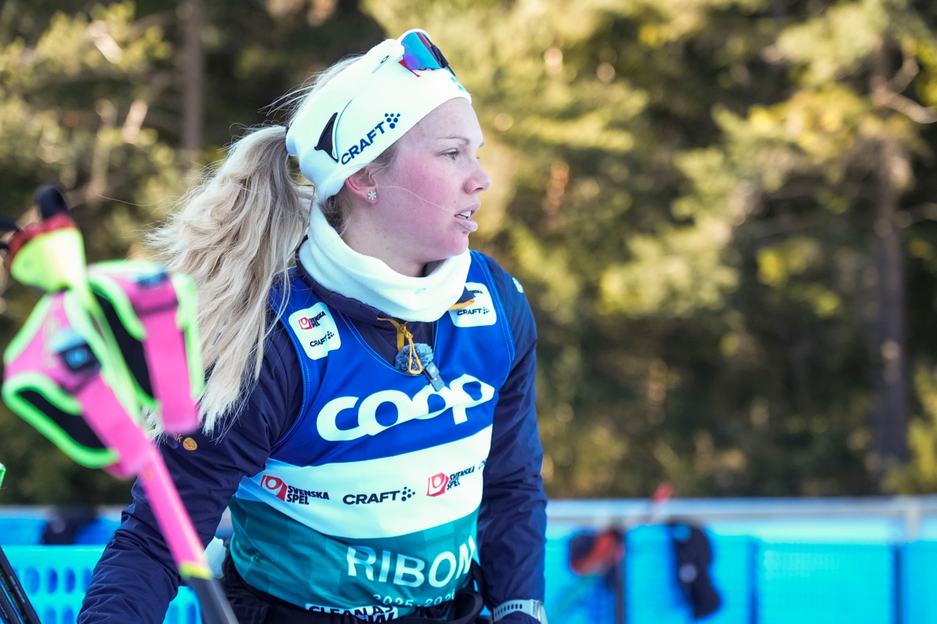 Emma Ribom i Toblach. Foto: Terje Pedersen/NTB/TT