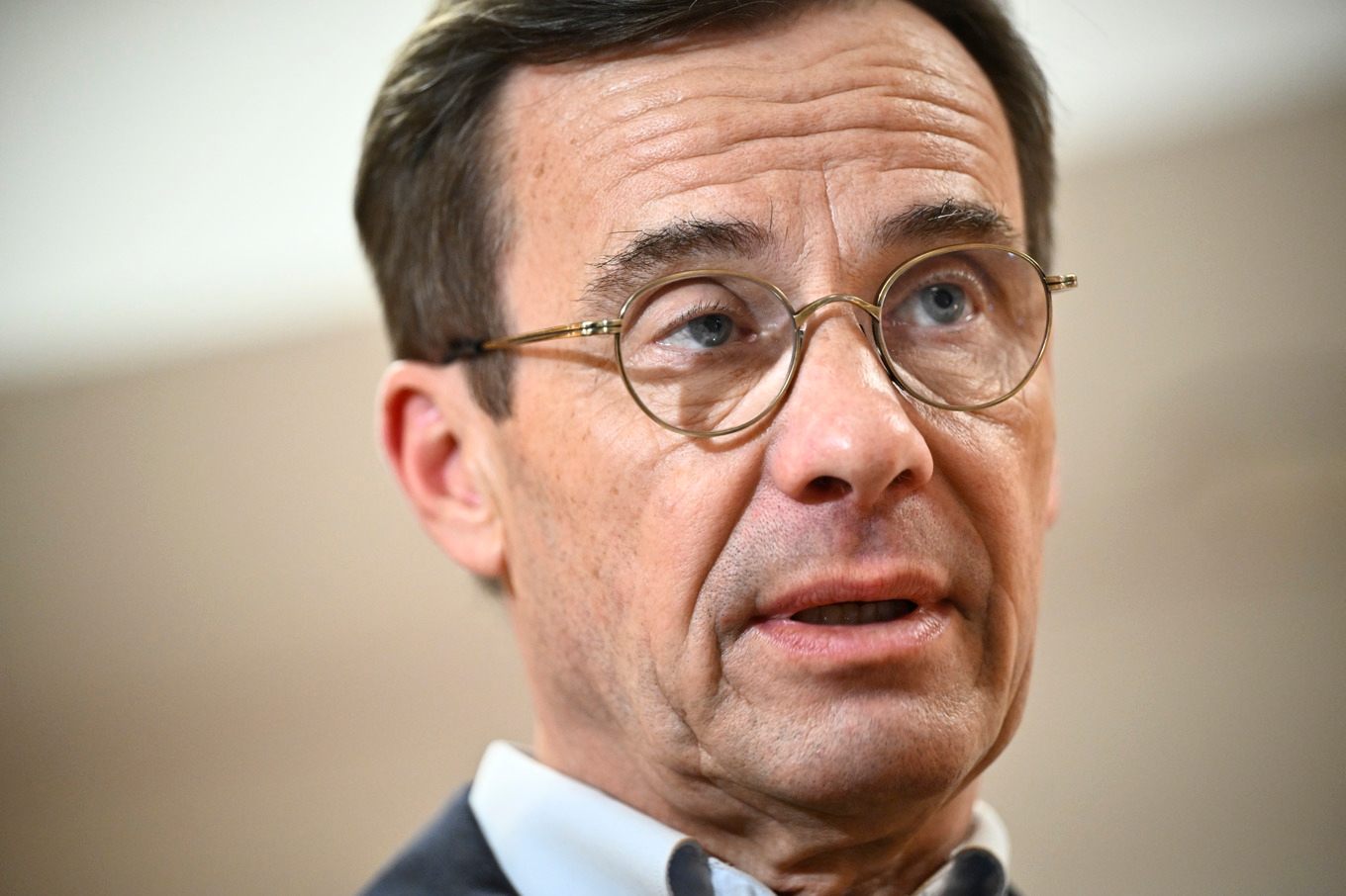 Statsminister Ulf Kristersson (M), på bild från i december. Foto: Fredrik Sandberg/TT