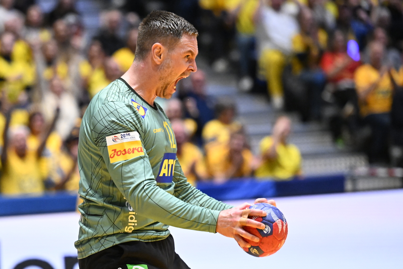 Blir Andreas Palicka Sveriges förstemålvakt även i årets EM? Arkivbild. Foto: Fredrik Sandberg/TT