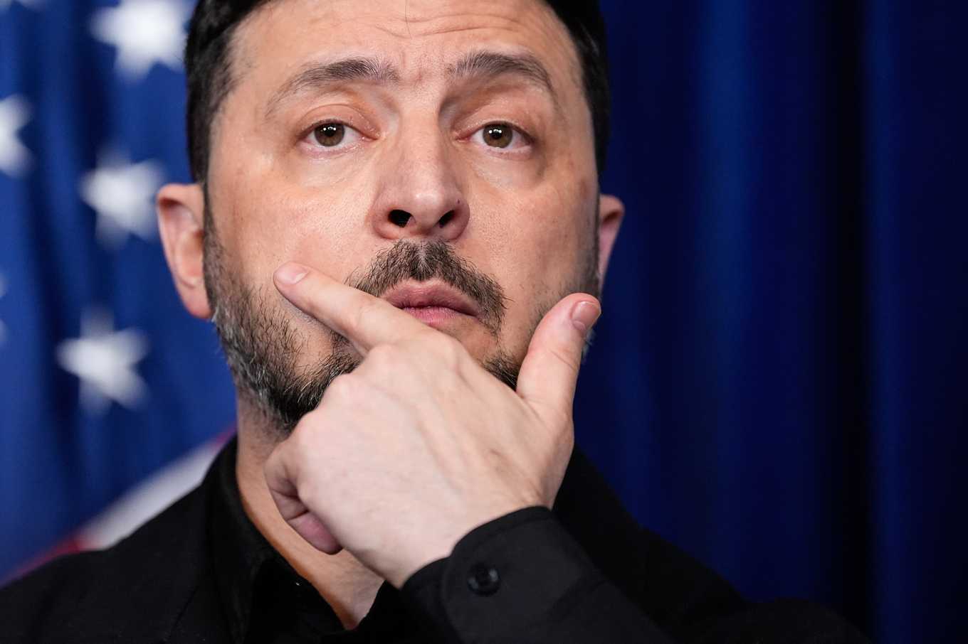 Ukrainas president Volodymyr Zelenskyj. Arkivbild. Foto: Alex Brandon/AP/TT