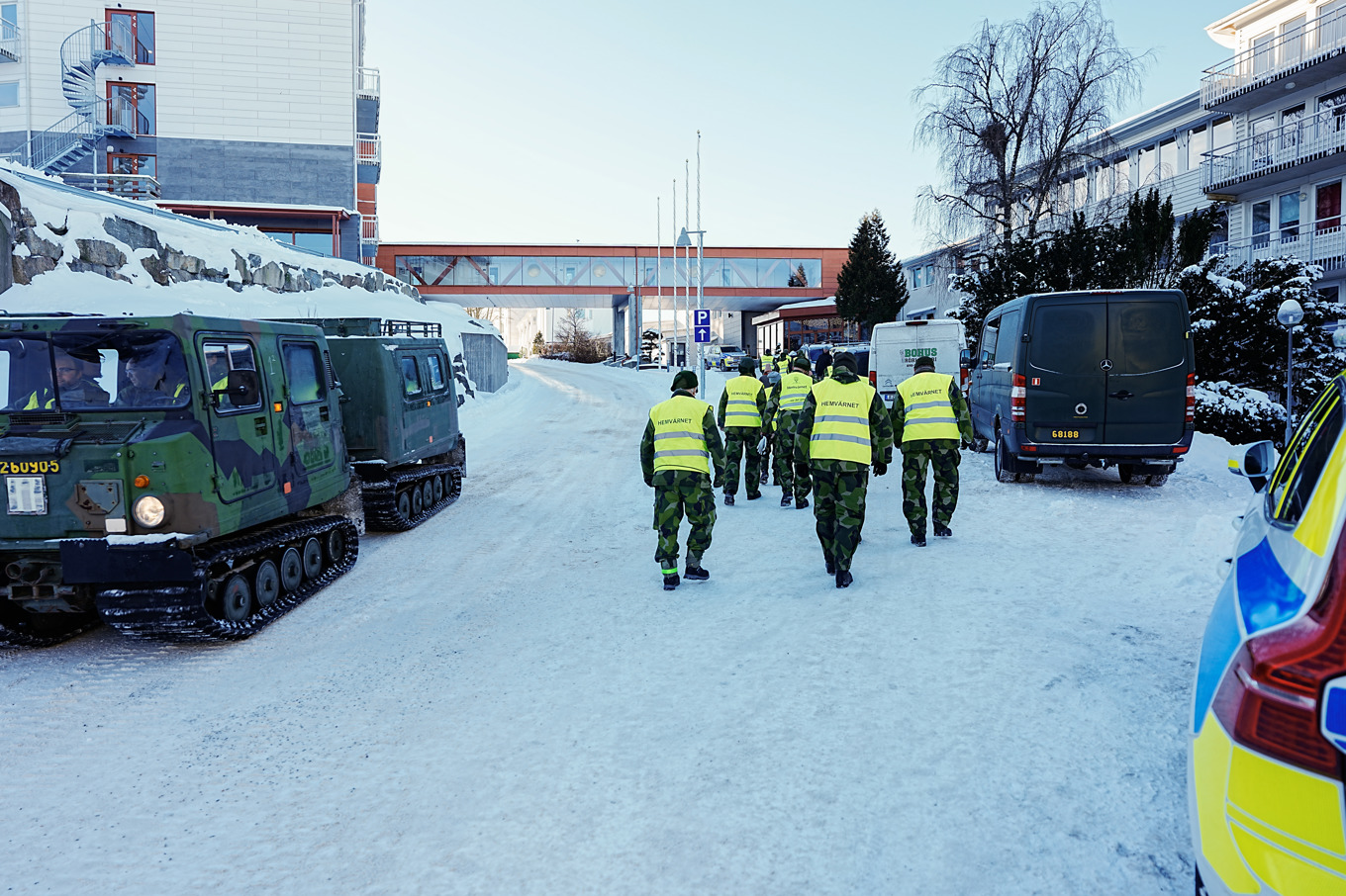 Hemvärnet har bistått i sökandet efter den försvunna 18-åriga kvinnan som senast sågs i Uddevalla. Arkivbild. Foto: Björn Larsson Rosvall/TT