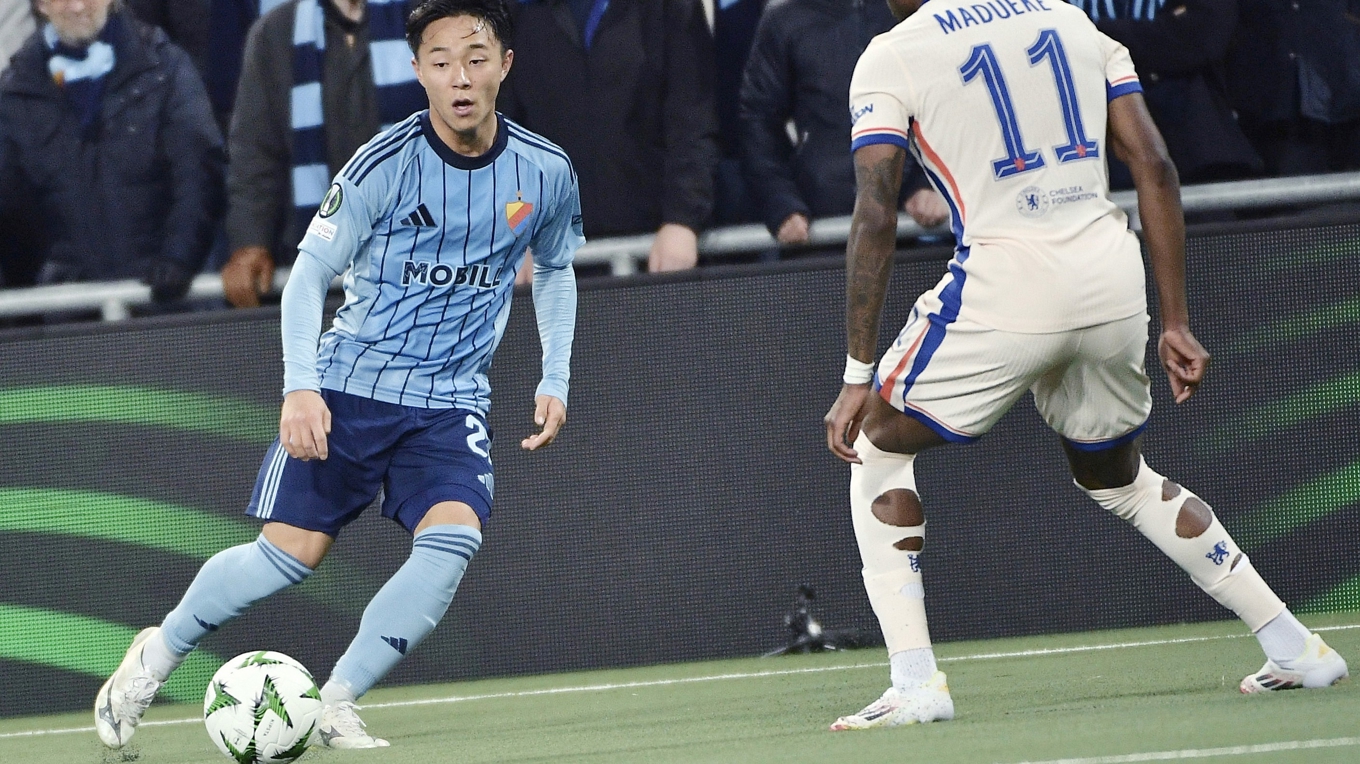 Keita Kosugi lämnar Djurgården för storklubben Eintracht Frankfurt för omkring 60 miljoner kronor. Affären innebär dock en utmaning för DIF. Foto: Axel Narving/TT