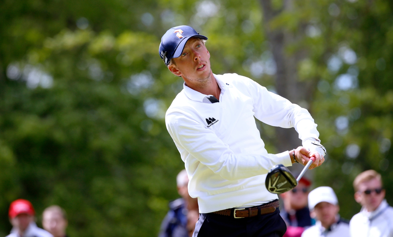 Björn Hellgren i Nordea Masters 2016. Foto: Fredrik Persson/TT