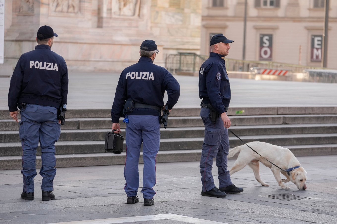 Italiensk polis. Arkivbild. Foto: Luca Bruno/AP/TT