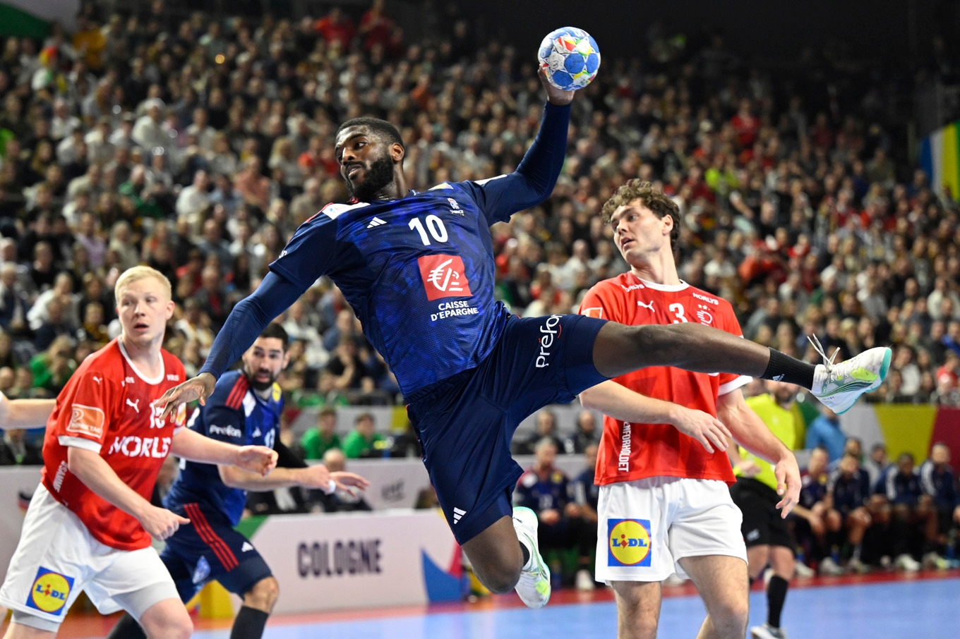 Frankrike och Danmark möttes i den senaste EM-finalen. Arkivbild. Foto: Fredrik Sandberg/TT