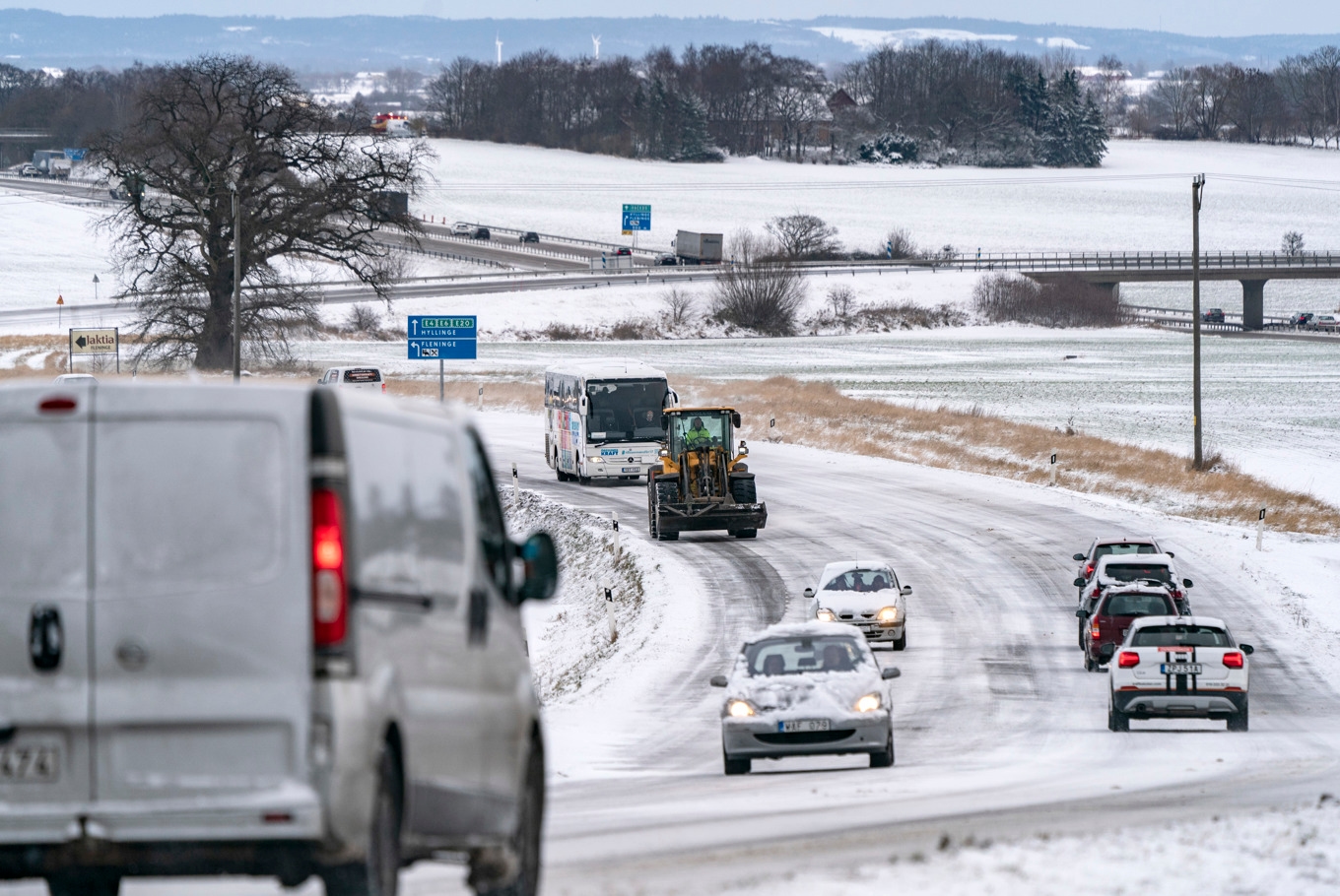 SMHI varnar för ishalka i Gävleborg och delar av Svealand. Arkivbild. Foto: Johan Nilsson/TT