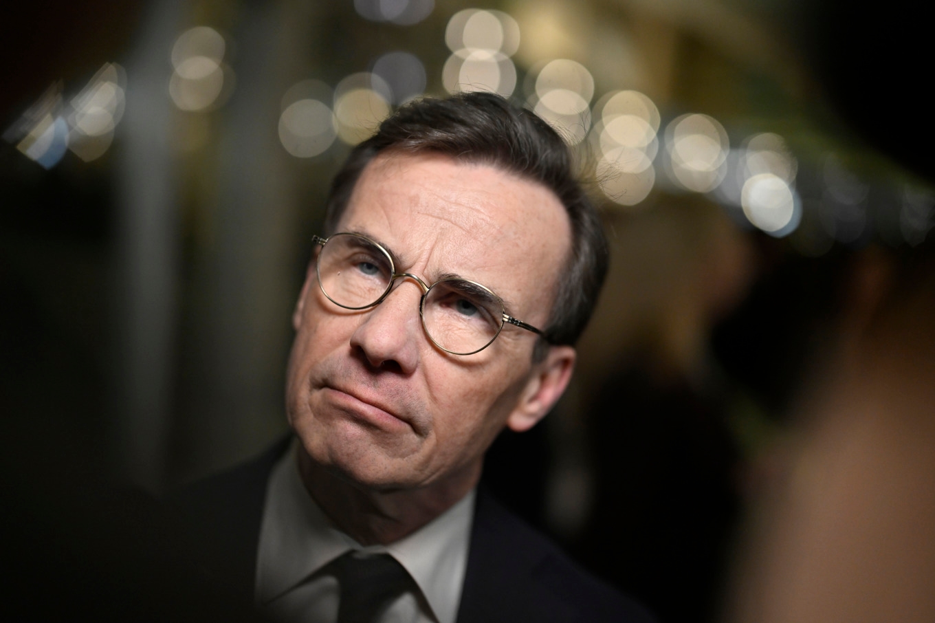 Statsminister Ulf Kristersson (M). Foto: Pontus Lundahl/TT