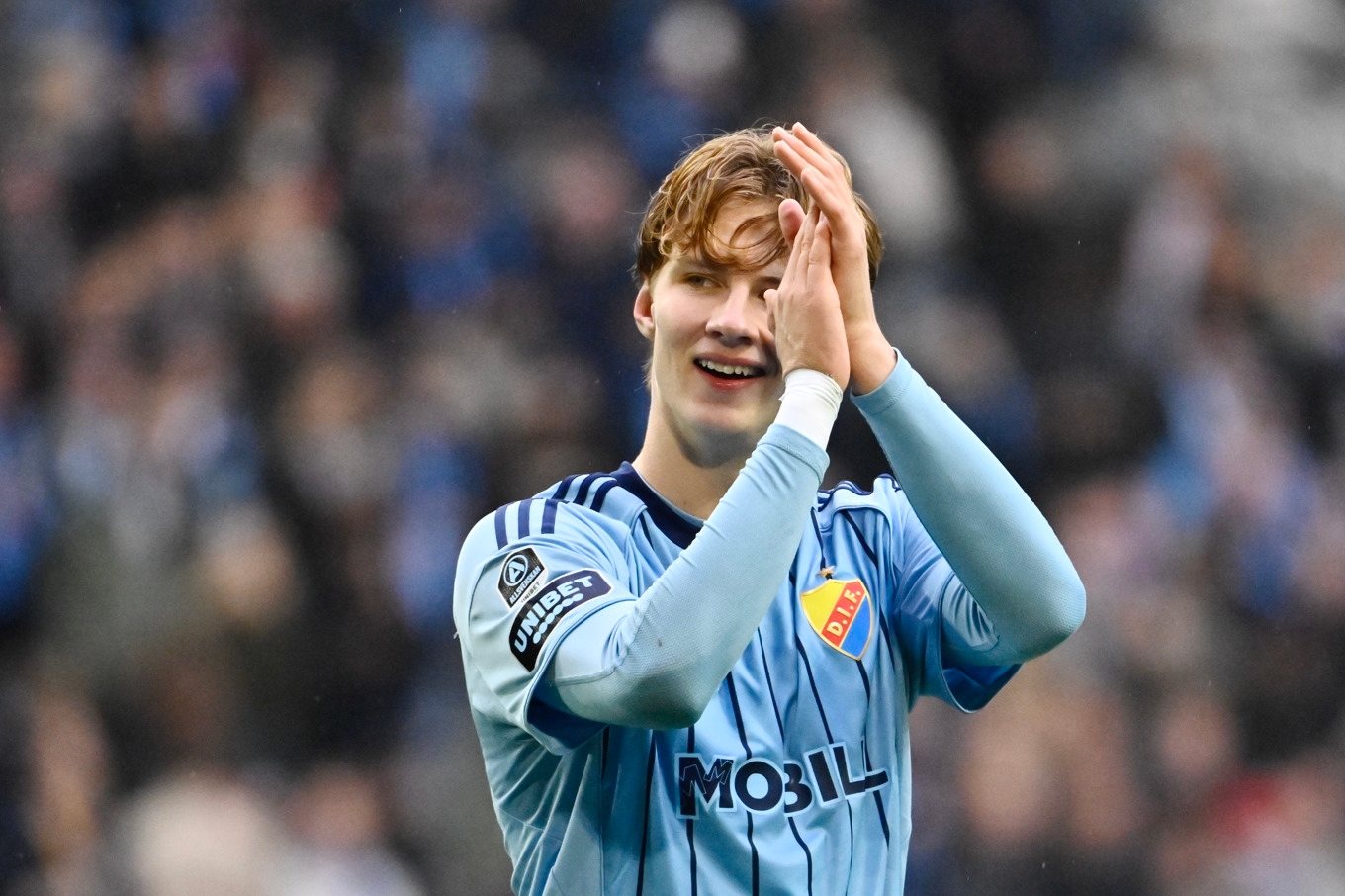 Djurgården säljer August Priske till Birmingham. Arkivbild. Foto: Christine Olsson/TT