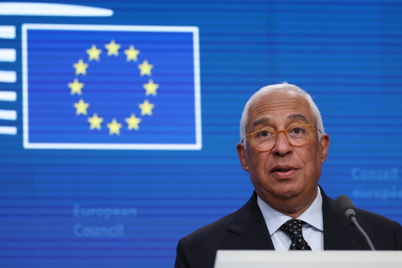 António Costa. Bild från i fredags. Foto: Omar Havana/AP/TT